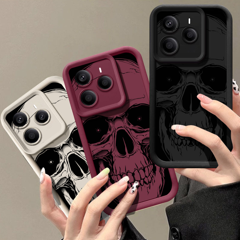 Xiaomi Redmi Note 13 - Etui na telefon z nadrukiem czarnej