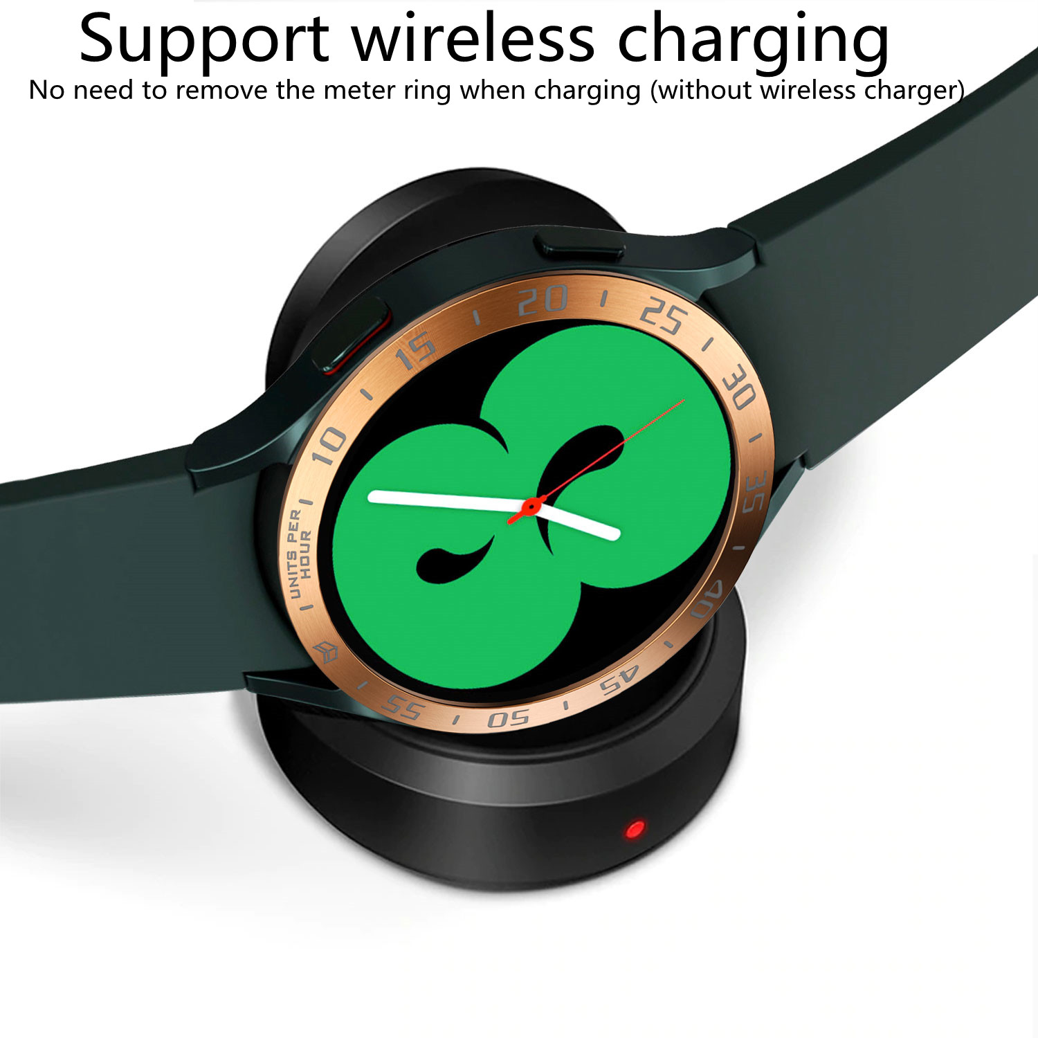 Samsung Smartwatch Accessories - Skala prędkości Bezel metalowy pierścień skrzynki