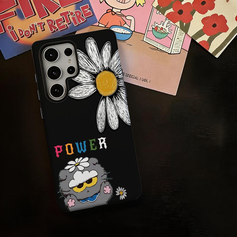 Samsung Galaxy S24 - P-PEACEMINUSONE fajny wzór na etui do