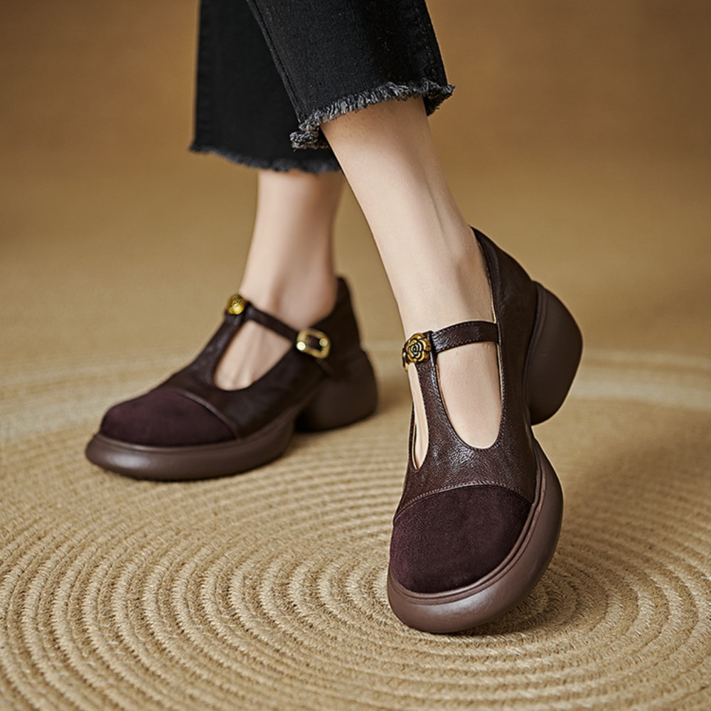 Damskie mokasyny ze skóry natu – Leather Classic Strap recenzja i cena