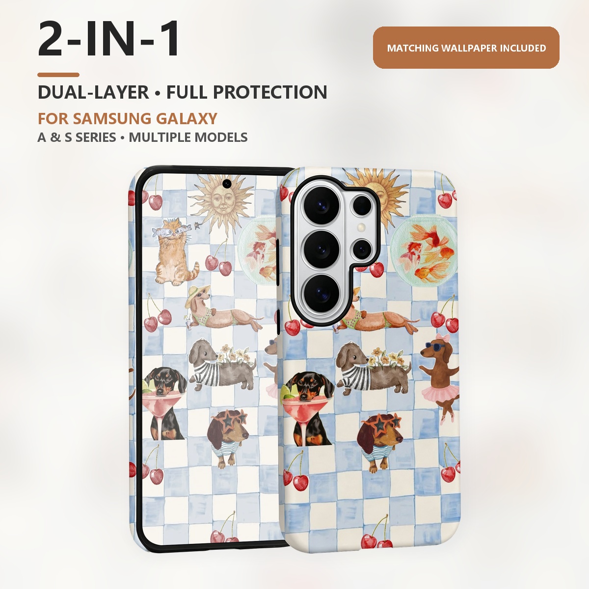 Zabawne Pieski Letnie Etui na  – Samsung Galaxy S24 recenzja i cena