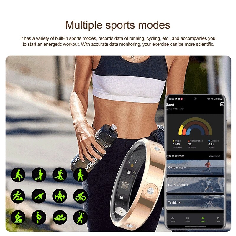 Pierścień Xiaomi Smart Ring Da – Rugged Sport Strap recenzja i cena