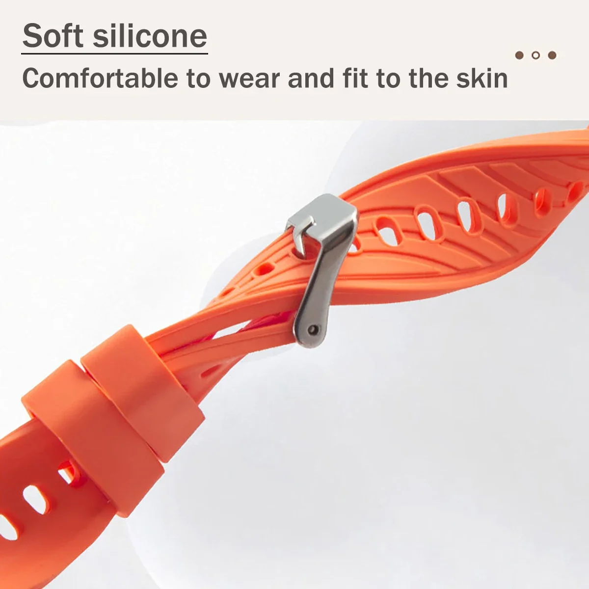 18-milimetrowy silikonowy pase – Titan Smartwatch Accessories recenzja i cena